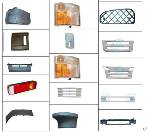 Scania and Volvo truck body parts